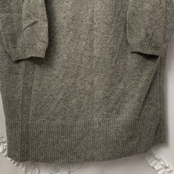 Women’s Who What Wear Open Front Duster Cardigan Size Large Gray EUC - Picture 6 of 8